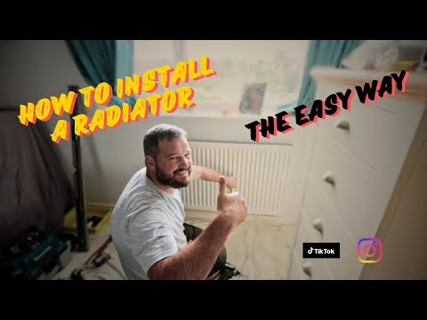 How to install a radiator the easy way