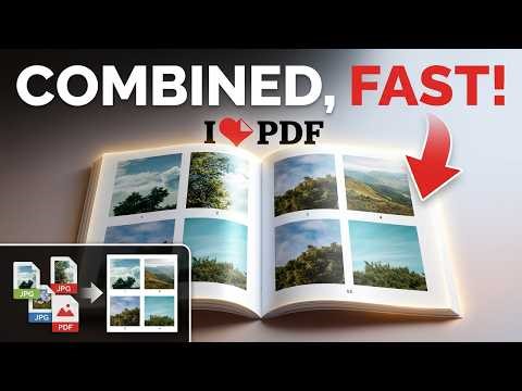How to Combine Multiple Images into One PDF (Quick and Easy)