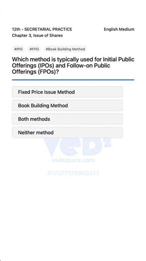 Understanding IPOs and FPOs in Secretarial Practice
