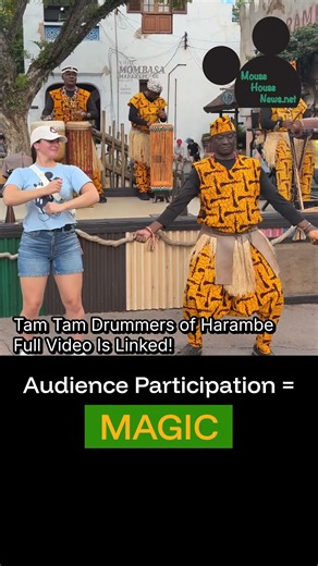 Live Entertainment at Disney's Animal Kingdom | Tam Tam Drummers of Harambe