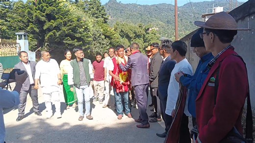 Today Shri Paw Dui Reception Program And ZPM Candidate Declaration INC Candidate | Chani Bai