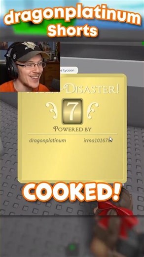 SURVIVING 7 NATURAL DISASTERS AT ONCE! | Roblox Natural Disaster Survival #shorts #roblox