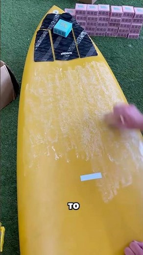 Why are surfboards covered in patterns?