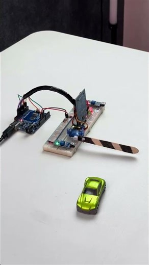 Automatic Toll Gate System Using Arduino #arduino #tollgate