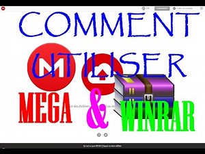 [TUTO] COMMENT TELECHARGER DES FICHIERS ''MEGA'' (Jeux, musique) ET UTILISER WINRAR