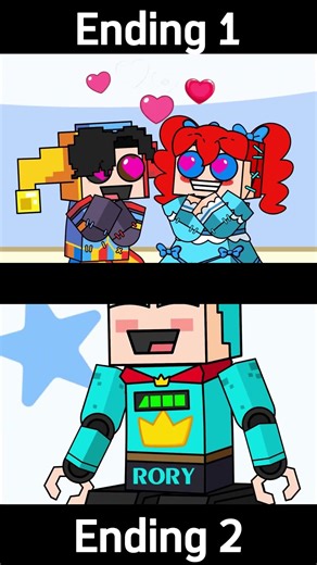 Lily Love Braids True Love (Sad Story)... But Secret Ending in Poppy Playtime Chapter 5 #minecraft