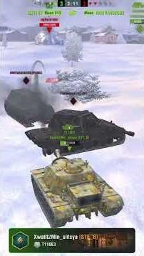 Tank Battle in the Snow: Epic Action in a Snowy Battlefield #shorts
