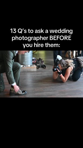 13 questions to ask a wedding photographer BEFORE you hire them 💁🏻‍♀️ #weddingphotographer