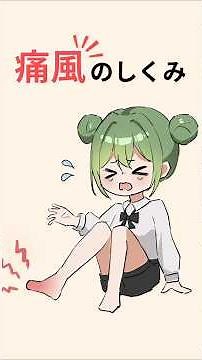 【2分でわかる】痛風のしくみ#痛風#尿酸 #ビール #生活習慣病 #予防医療
