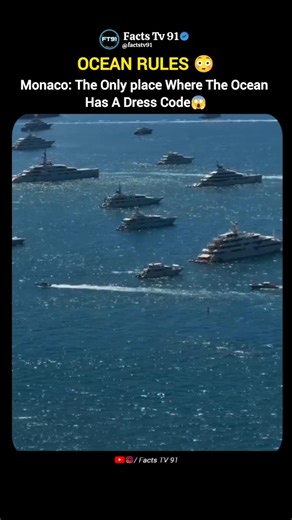 Why Monaco’s Ocean Has a “Dress Code” 🌊💰
