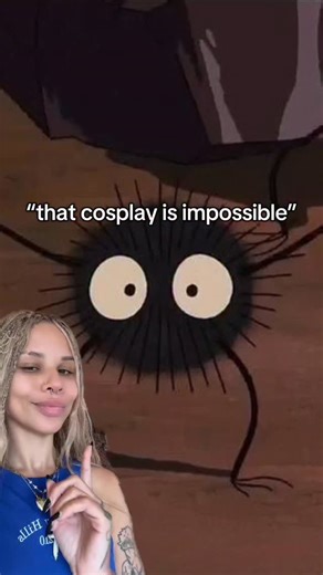 1.5M views · 38K reactions | THIS ONE ALMOST K*LLED ME BRO????? - not this somehow being my hardest cosplay in ages lmao TY FOREVER @dimeeeach for wading through the trenches w me on this one  holding up my arms up this long almost made me pass out lmao HAPPY HALLOWEEEEEEK - #cosplay #cosplayer #costume #halloween #studioghibli | Snitchery | Facebook
