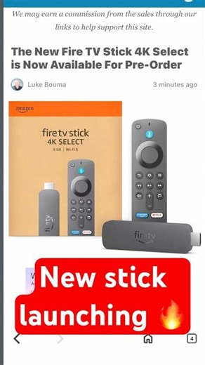 🔥 Amazon Fire TV Stick 4K Select Launch | Just $39.99 🤯 Best Streaming Deal 2025 #vegaos #shorts