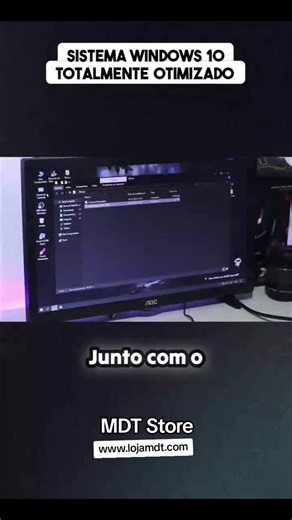 MDT Store Oficial on Instagram: "⚠️🔥NOVO WINDOWS 10 para GAMES 2026 ???? 👉🏻Vídeo completo no youtube, Maniacos da tecnologia. 👉🏻www.lojamdt.com #mdtstore #tecnologia #windows #fyp #informatica"