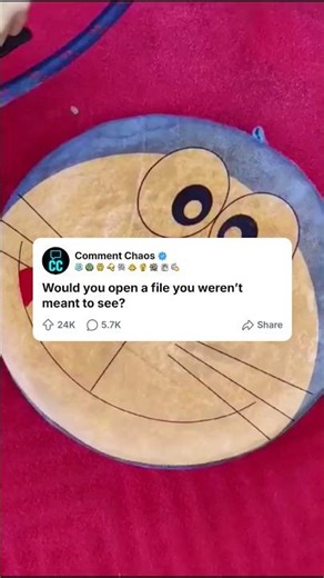 Would you open a file you weren't meant to see? #shorts