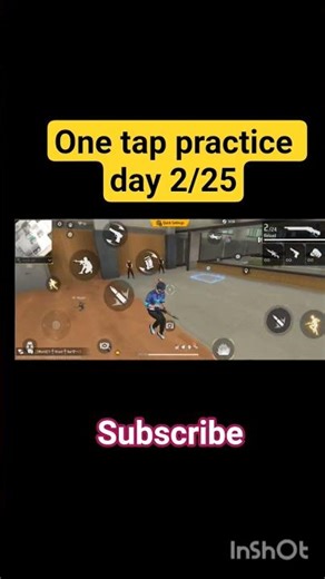 one tap practice day 2 how to practice one tap headshot