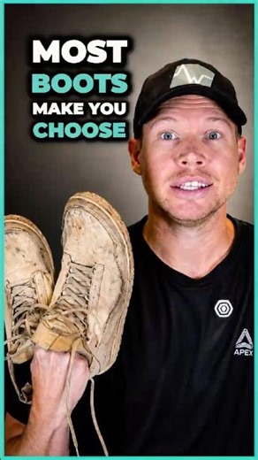 Most boots make you choose. Not these.