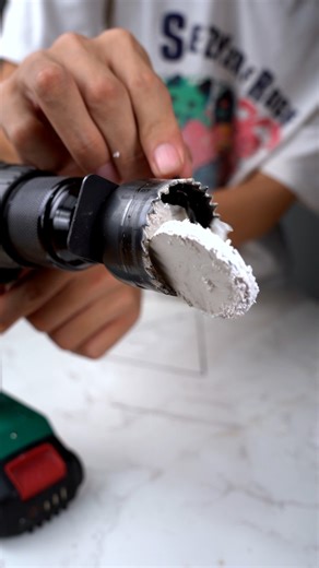 Keep Your Drill Holes Neat & Clean 🔧 | DIY Hack Check HYCHIKA Cordless Hammer Drill here👉amzn.to/3PEawwy For details, please visit our website:👉 https://hychika.com #HychikaTools #PowerTool #DIYProjects #HomeImprovement #tools | Hychika Tools
