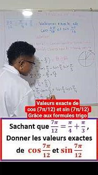 Addition Formulas (Trigonometry) #education #maths #foryou #trigonometry #formula #cos #sin