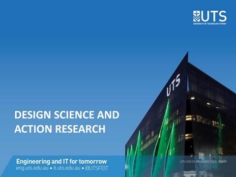 Design science and action research