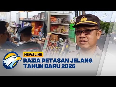 Razia Petasan dan Kembang Api Jelang Tahun Baru 2026 - [Newsline]