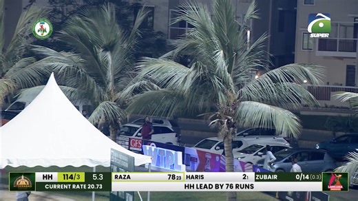 10K views · 131 reactions | Highlights - M2 - P1 | Larkana Warriors vs Hyderabad Hunters | PTPL | #GeoSuper | Geo Super | Facebook