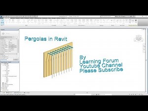 Pergolas in Revit