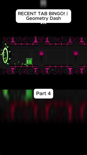 RECENT TAB BINGO! Geometry Dash #fyp #viral