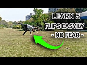 5 easy flips for beginners || 5 easy flips step by step!