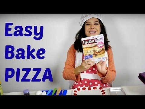 Recipes for kids. Easy Pizza with Easy-Bake oven.