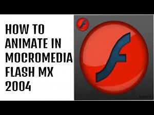 How to animate in Macromedia flash mx 2004