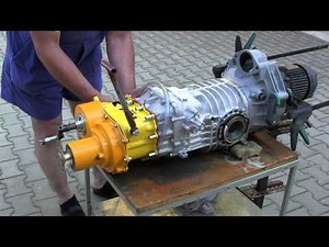 VW T3 Syncro - převodovka zadek