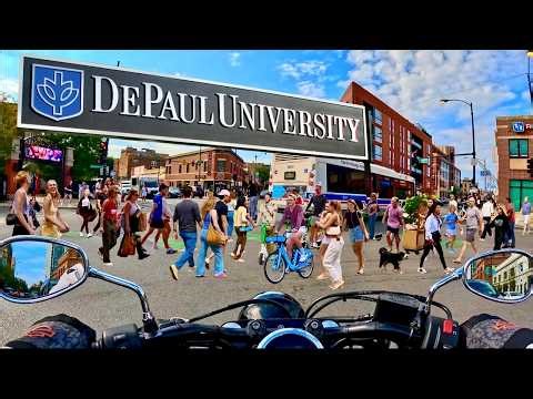 DePaul University | Chicago Lincoln Park Campus | Motorcycle Tour