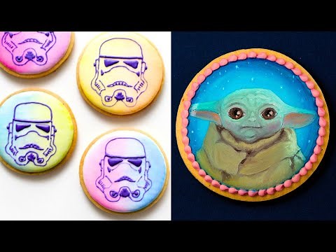Amazing Decorated Cookies To Celebrate Star Wars Day | Relaxing Cookie Decorating