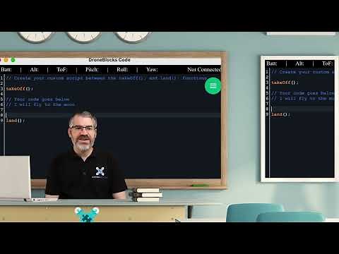 JavaScript Coding Tello Drones with DroneBlocks "Code" App