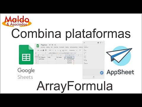 AppSheet Lección 33: AppSheet y formulas ArrayFormula