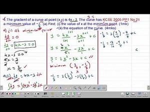 MATH: FORM4: INTEGRATION: LESSON 2