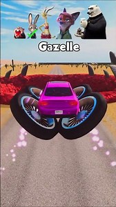 All Size Zootopia Characters Challenge vs Pit