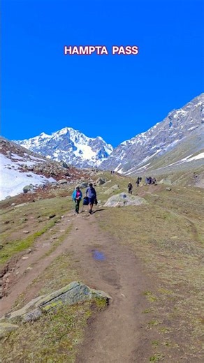 BEST OF HAMPTA PASS #trekking #hamptapass #manali #himachal #shorts #trending