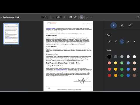 How to Sign PDF File Online for FREE