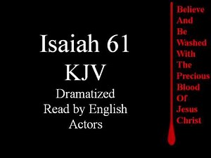 Isaiah 61 KJV