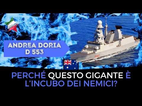 🔵 Destroyer ANDREA DORIA D 553 - (Italy) Science Fiction Technology!
