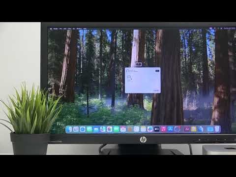 How to transfer files from the Mac mini M4 using AirDrop