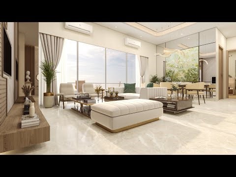 Luxury Apartment Walkthrough Tour in 4K | Ultra-Realistic 3D Architectural Visualization