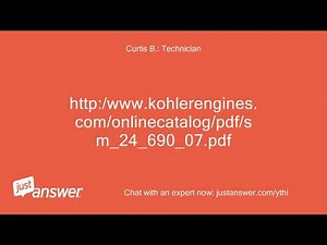 how do i adjust the carb. on a john deere L130?