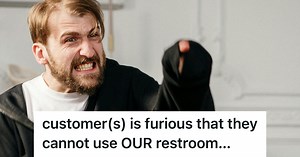 Annoying Customer Demanded Access To A Locked Employee Restroom, But When The Staff Refused, He Decided To Make A Scene Throughout The Entire Store