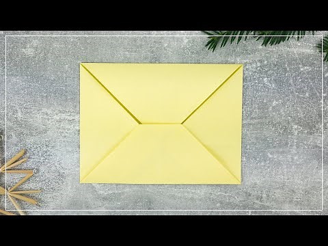 DIY Origami Briefumschläge falten | Briefumschlag selber basteln