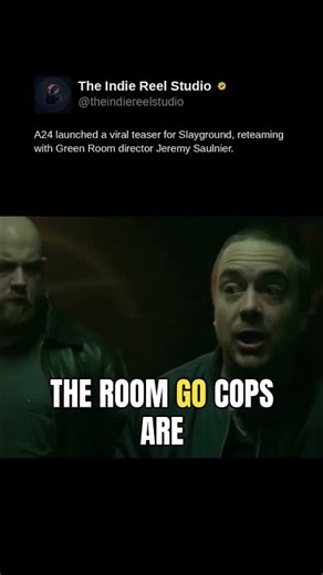 A24 launched a viral teaser for Slayground, reteaming with Green Room director Jeremy Saulnier.