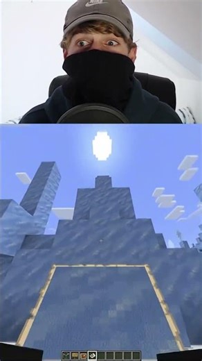 Most impossible base to find... #minecraft #shorts