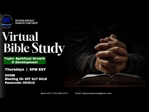 Spiritual Growth and Development | Bible Studies