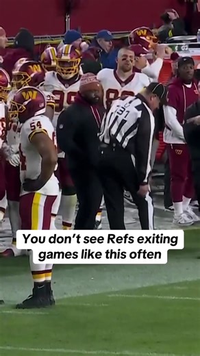 NFL on FOX on Instagram: "Ref exited the game with calf pain."
